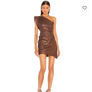 Lamarque X REVOLVE Corey Mini Dress in Tan